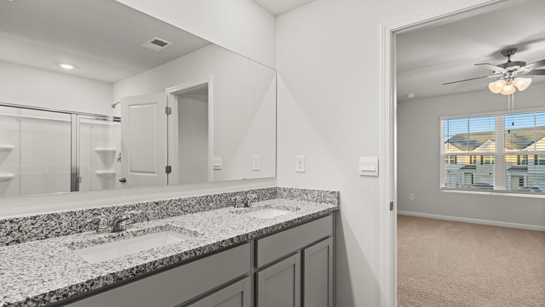 Furnished interior view inside a new home in Laurel Park Townhomes, Hephzibah (Image 10).