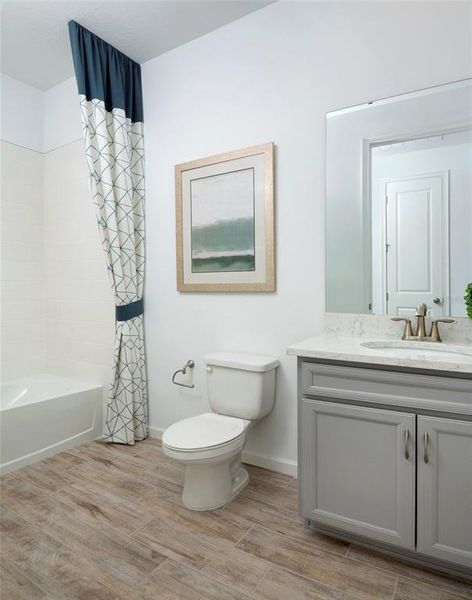 Furnished interior view inside a new home in Wellen Park, Venice (Image 6).