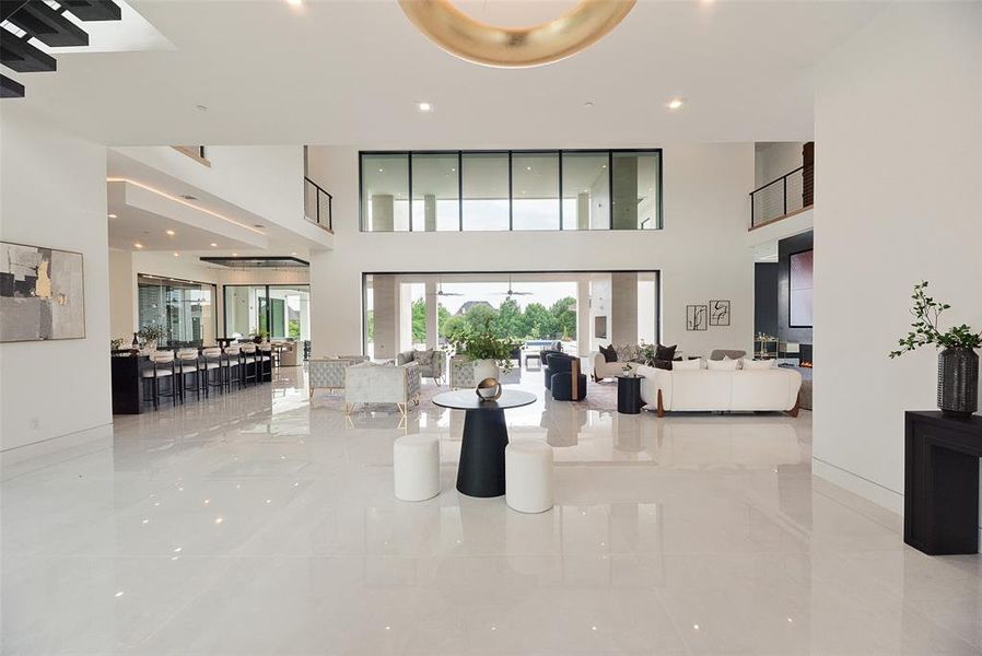 Furnished interior view inside a new home in , Southlake (Image 8).