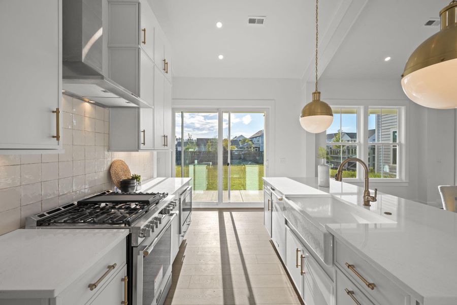 Furnished interior view inside a new home in The Domus Collection at Midtown Nexton, Summerville (Image 11).