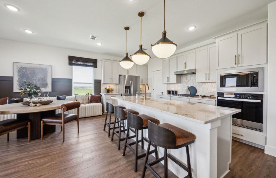 Furnished interior view inside a new home in Rosemary Fields, Godley (Image 17).
