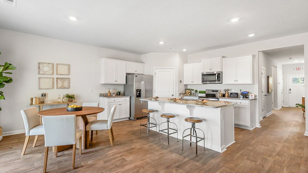 Furnished interior view inside a new home in Hillcrest, Ravenel (Image 2).