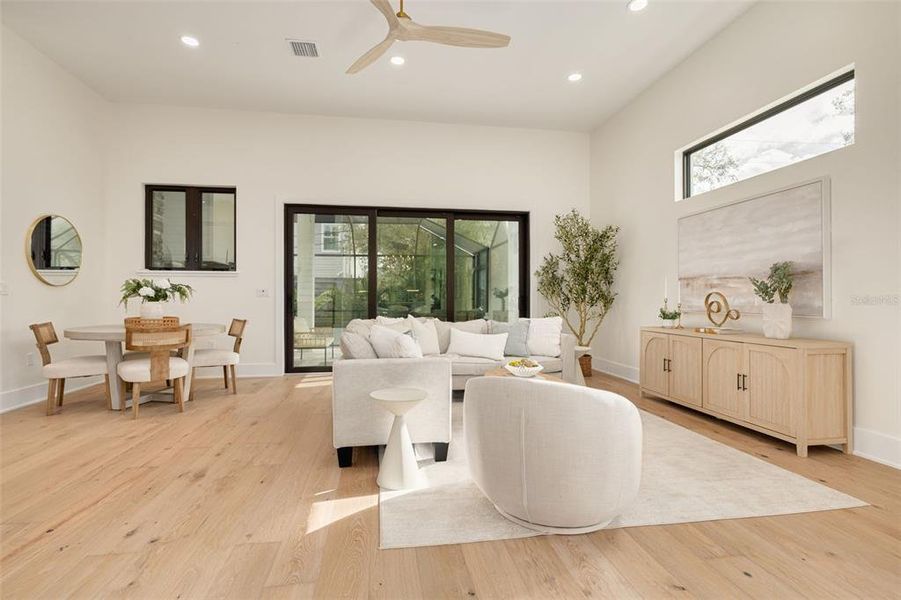 Furnished interior view inside a new home in , Tampa (Image 9).