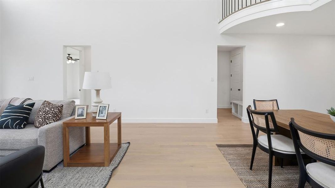 Furnished interior view inside a new home in Mosaic, Celina (Image 8).