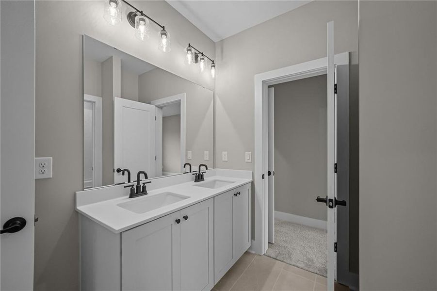 Furnished interior view inside a new home in Ellis, Marietta (Image 10).