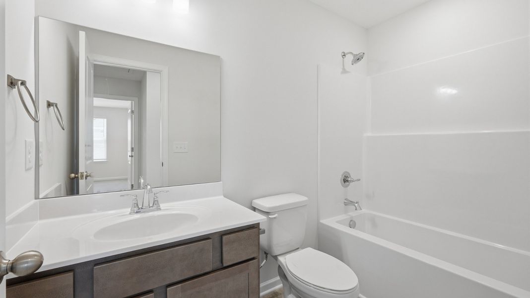 Furnished interior view inside a new home in Wheatfield, Shelbyville (Image 9).