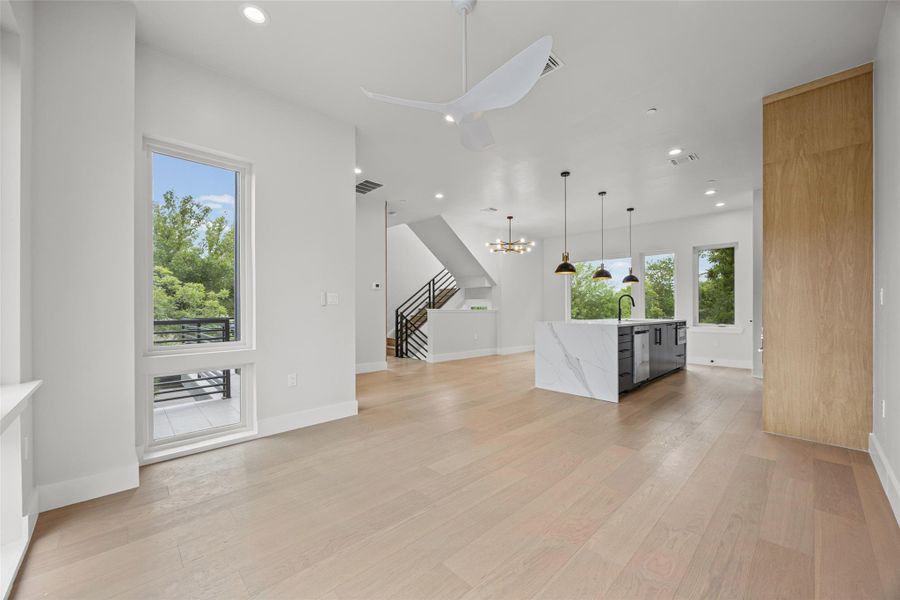 Spacious, unfurnished interior of a new home in , Austin (Image 20). Spacious, unfurnished interior of a new home in , Austin (Image 20).