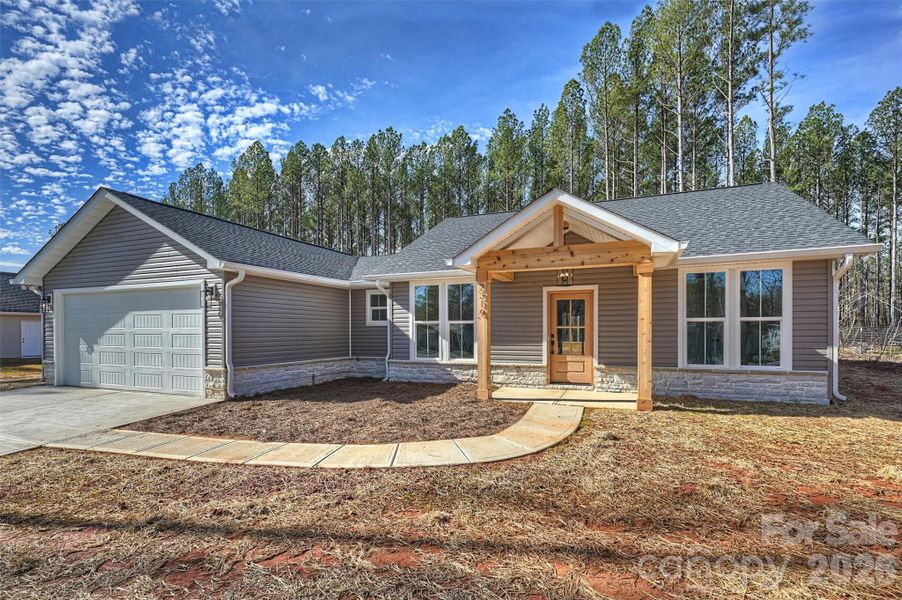 Exterior details and patio area of a home in , Lincolnton (Image 23).