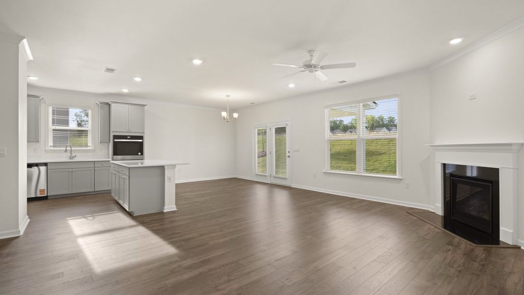 Spacious, unfurnished interior of a new home in Wildwood, Covington (Image 17).