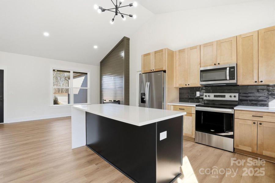 Furnished interior view inside a new home in , Statesville (Image 6).