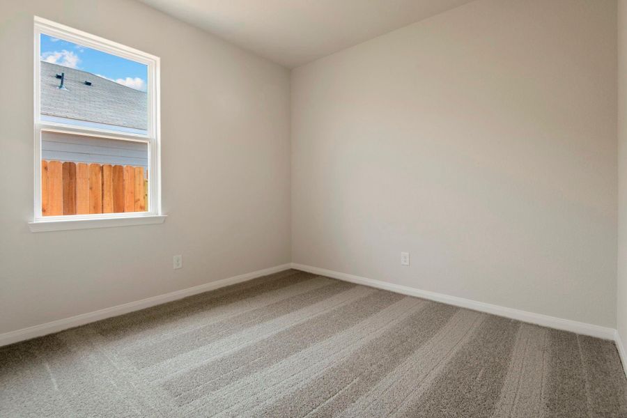 Spacious, unfurnished interior of a new home in Trails at Cochran Ranch, Waller (Image 13). Spacious, unfurnished interior of a new home in Trails at Cochran Ranch, Waller (Image 13).