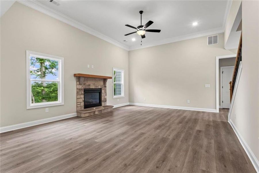 Spacious, unfurnished interior of a new home in , Dallas (Image 30). Spacious, unfurnished interior of a new home in , Dallas (Image 30).