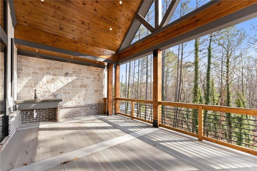 Exterior details and patio area of a home in , Cumming (Image 3).