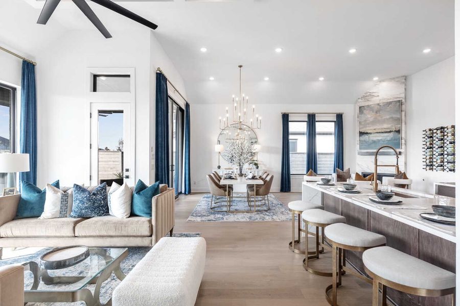 Kitchen/Family Room/Dining Room