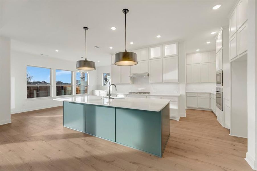 Furnished interior view inside a new home in Terraces – Estates, Rockwall (Image 8).