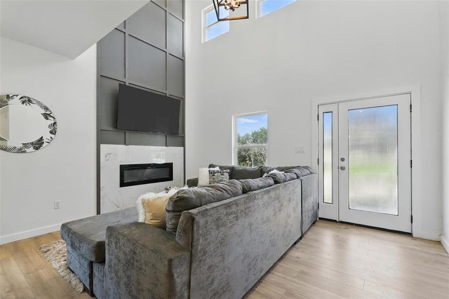 Furnished interior view inside a new home in , Granbury (Image 17).