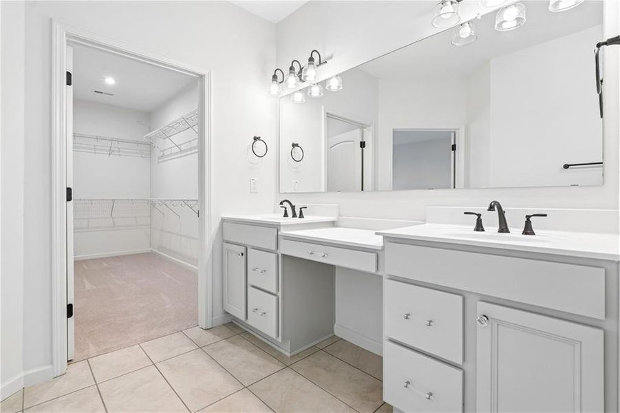 Furnished interior view inside a new home in Poplar Place, Dallas (Image 13).