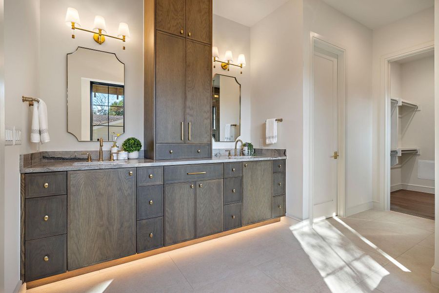 Furnished interior view inside a new home in , Austin (Image 28).