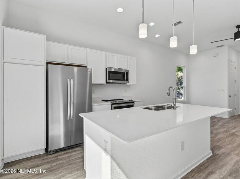 Furnished interior view inside a new home in , Jacksonville (Image 11).
