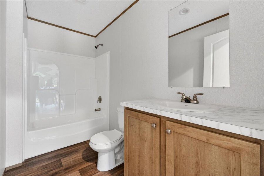 Furnished interior view inside a new home in , Walterboro (Image 9).