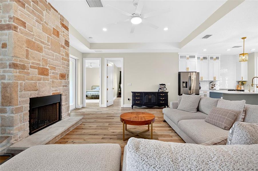 Furnished interior view inside a new home in , Bushnell (Image 42).