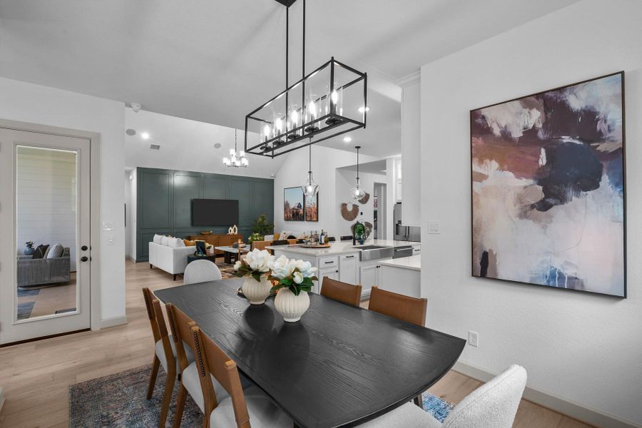 Furnished interior view inside a new home in Colton 65' Homesites, Todd Mission (Image 15).