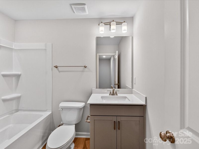 Furnished interior view inside a new home in North Creek Village - Townhomes, Huntersville (Image 6).