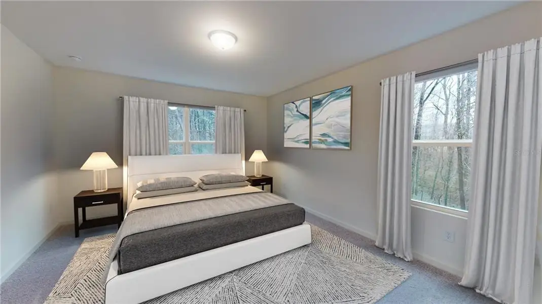 Furnished interior view inside a new home in Vista Walk, Dade City (Image 6).
