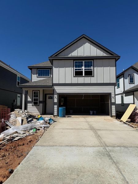 In-progress construction of a new home in River's Edge, Conroe, TX (Image 29). In-progress construction of a new home in River's Edge, Conroe, TX (Image 29).
