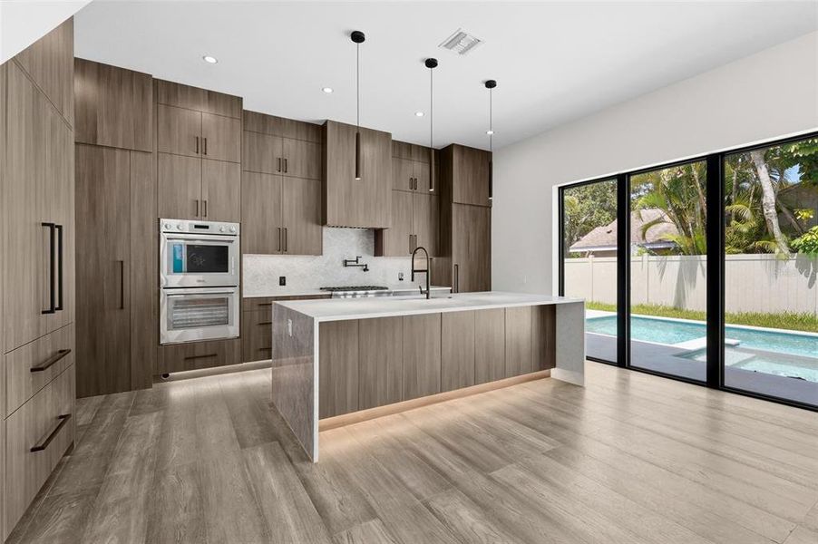 Furnished interior view inside a new home in , Sarasota (Image 11).
