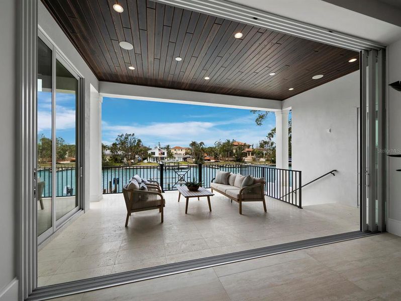 Exterior details and patio area of a home in , Sarasota (Image 33).