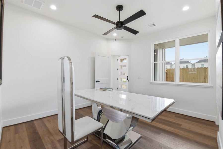 Furnished interior view inside a new home in , Houston (Image 5).