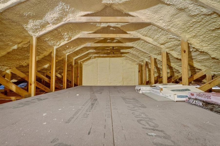 In-progress construction of a new home in , Palm Coast, FL (Image 59).