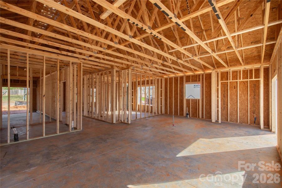 In-progress construction of a new home in , Clover, SC (Image 9).