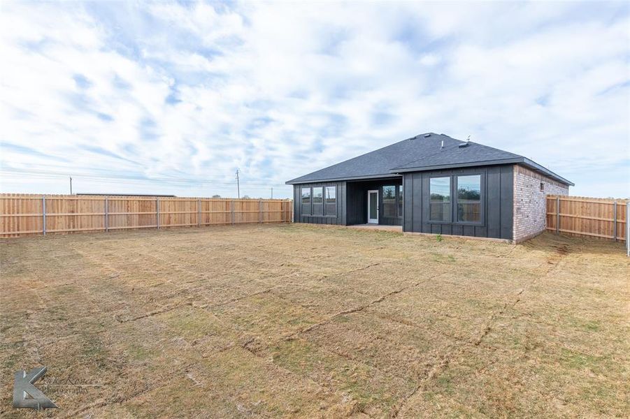 Exterior details and patio area of a home in , Abilene (Image 26). Exterior details and patio area of a home in , Abilene (Image 26).