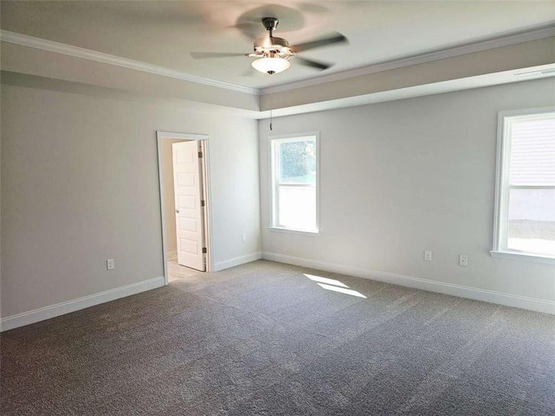 Spacious, unfurnished interior of a new home in Scarlett Place, Bowdon (Image 11).