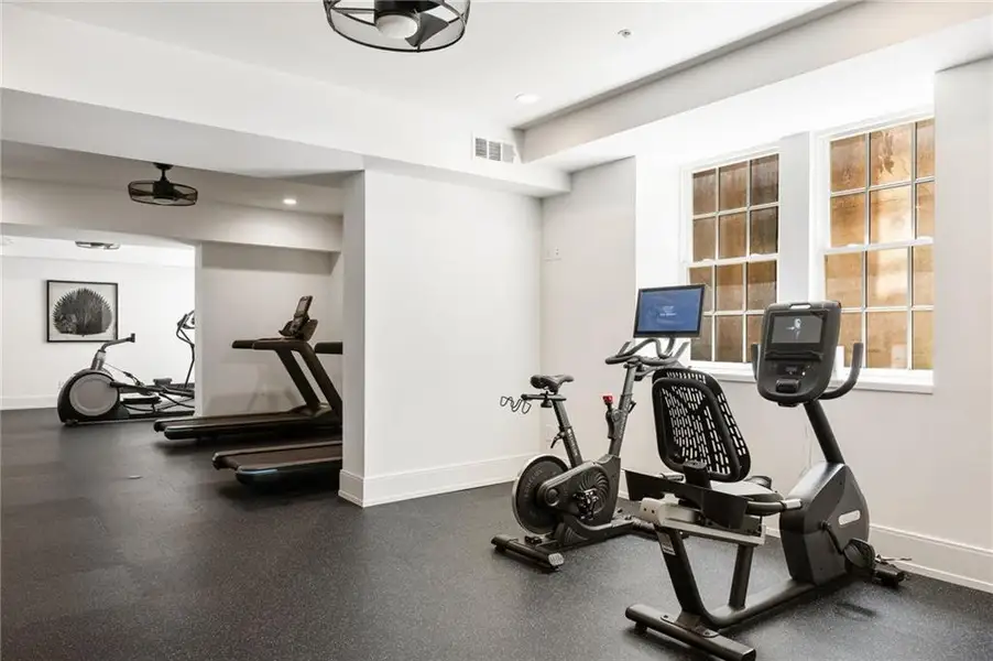 Furnished interior view inside a new home in 1200 Ponce, Atlanta (Image 17).
