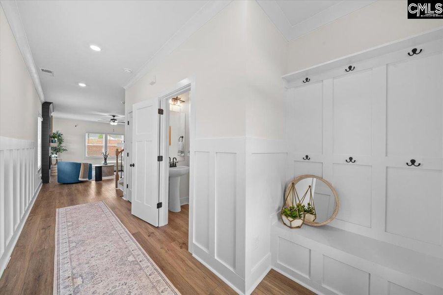 Furnished interior view inside a new home in Blythewood Farms, Blythewood (Image 2). Furnished interior view inside a new home in Blythewood Farms, Blythewood (Image 2).