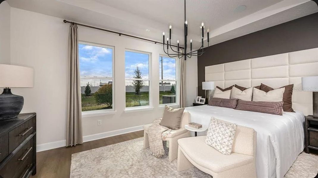 Furnished interior view inside a new home in Hillcrest, San Antonio (Image 8).