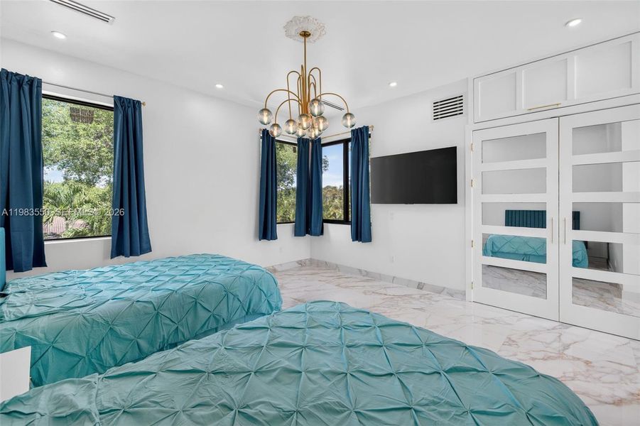 Furnished interior view inside a new home in , Biscayne Park (Image 47).