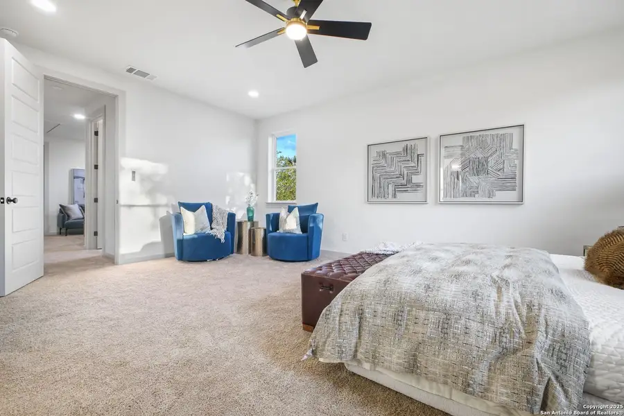 Furnished interior view inside a new home in , San Antonio (Image 3).