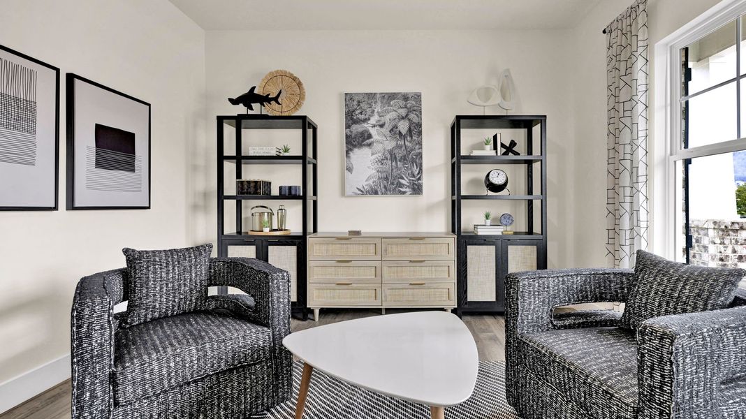 Furnished interior view inside a new home in Harbor Crest, Ooltewah (Image 6).