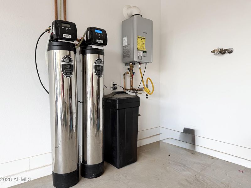 Dual system water softener
