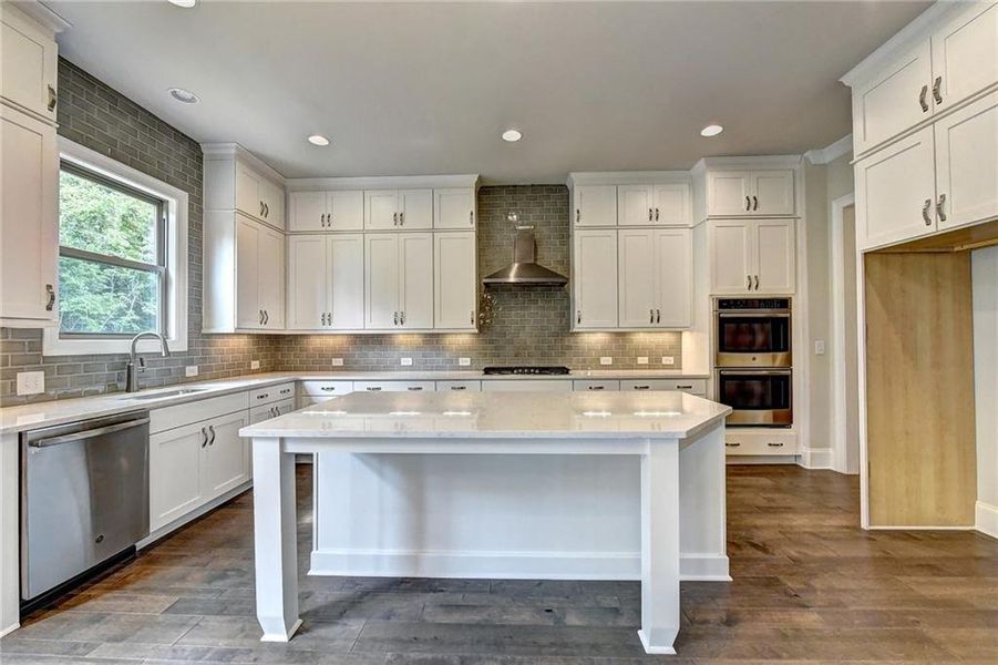 Furnished interior view inside a new home in Bellmoore Park, Duluth (Image 36).