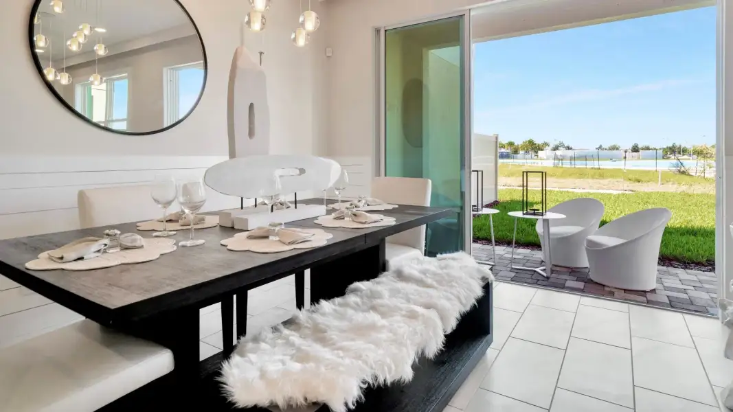 Furnished interior view inside a new home in Lagoon Residences at Epperson, Wesley Chapel (Image 11). Furnished interior view inside a new home in Lagoon Residences at Epperson, Wesley Chapel (Image 11).