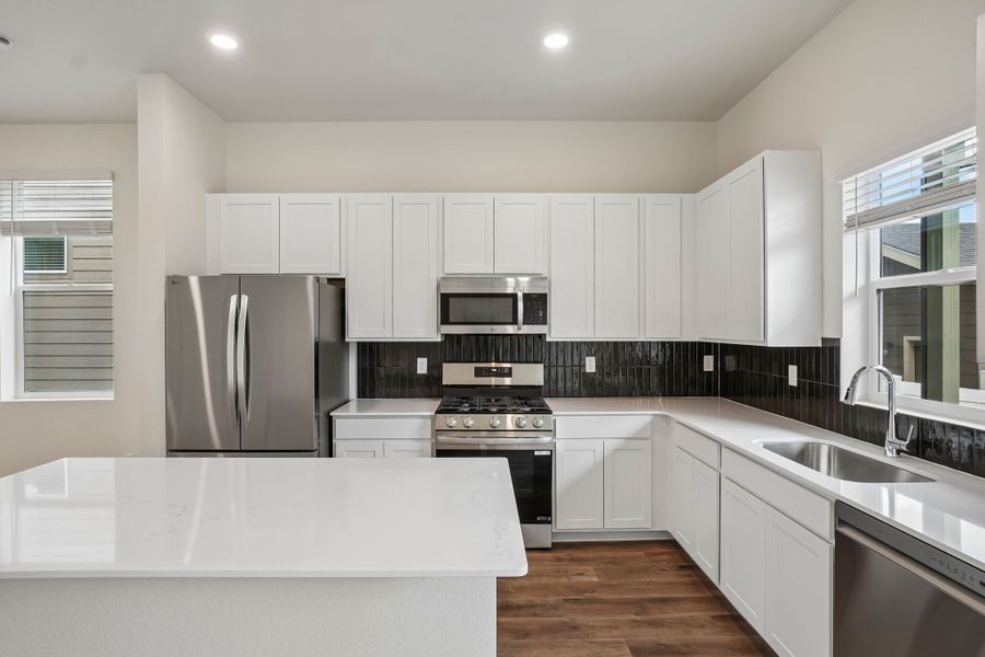 Furnished interior view inside a new home in Liberty Draw, Evans (Image 12).