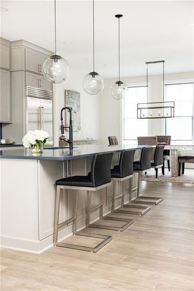 Furnished interior view inside a new home in , Atlanta (Image 46).