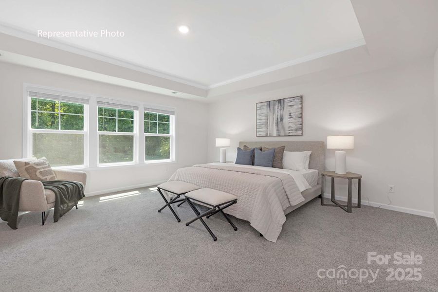 Furnished interior view inside a new home in Sanctuary at Southgate, Indian Trail (Image 26).