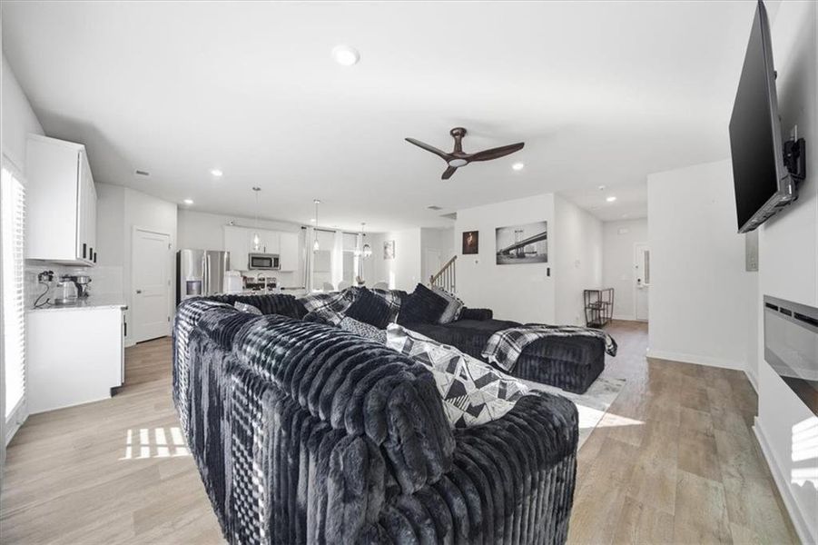 Furnished interior view inside a new home in , McDonough (Image 19).