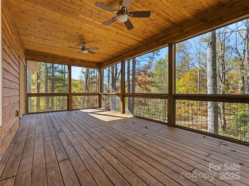 Exterior details and patio area of a home in , Hendersonville (Image 23).